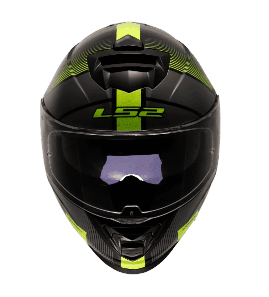 LS2 FF800 Storm II Epic Helmet - Black Yellow