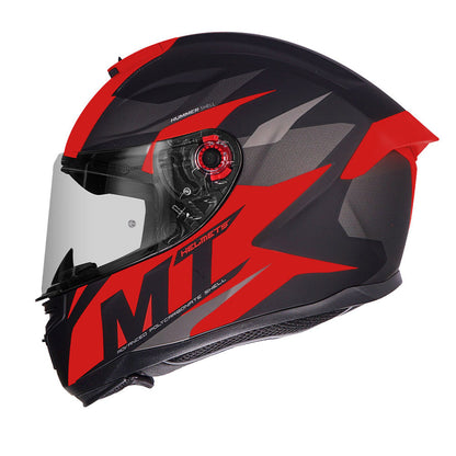 MT HUMMER BRAVE HELMET - Matt Red