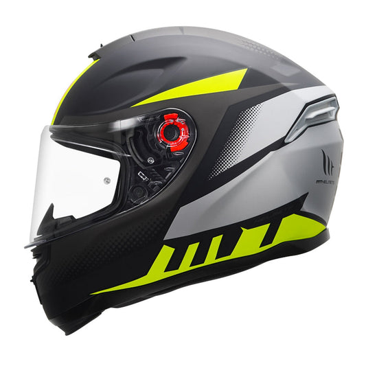 MT HUMMER BRICK HELMET - Matt Fluorescent Yellow