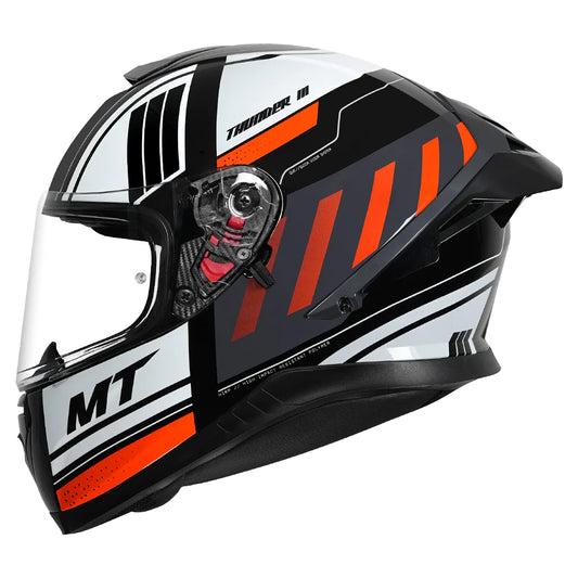 MT THUNDER3 PRO OPEN HELMET - Fluo Orange