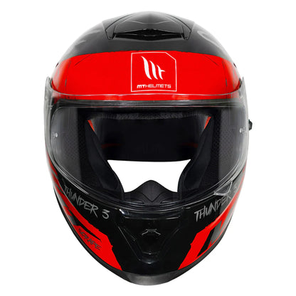 MT THUNDER3 PRO SCRAPE HELMET - Gloss Red