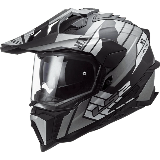 LS2 MX701 Explorer Atlantis Helmet - Matt Titanium