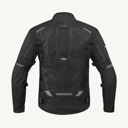 VIATERRA Miller – Street Mesh Riding Jacket - Black