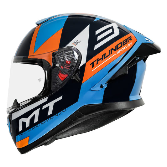 MT THUNDER3 PRO CALIPSO HELMET - Blue
