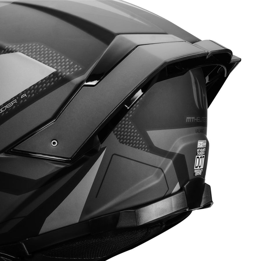 MT THUNDER4 VALIANT HELMET - Matt grey