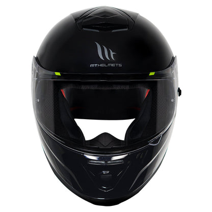 MT THUNDER3 PRO SOLID HELMET - Glossy Black