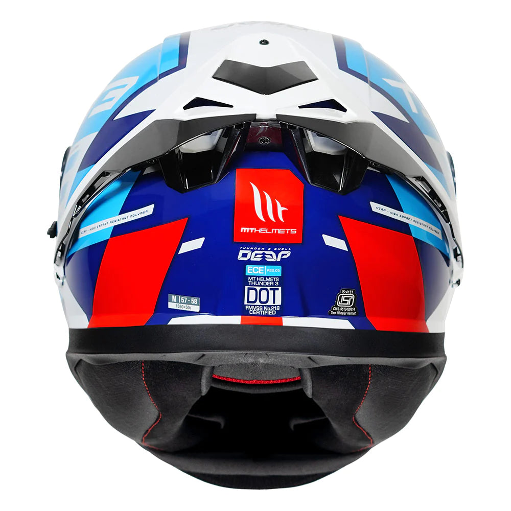 MT THUNDER3 PRO DEEP HELMET - Blue