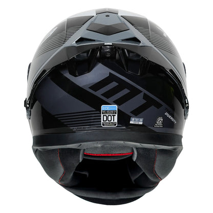 MT THUNDER3 PRO DIVERSITY HELMET - Grey