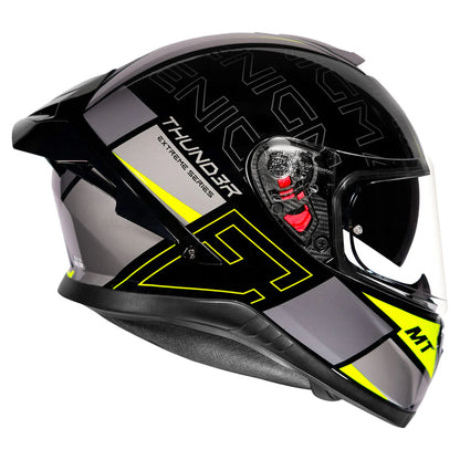 MT THUNDER3 PRO ENIGMA HELMET - Gloss Yellow