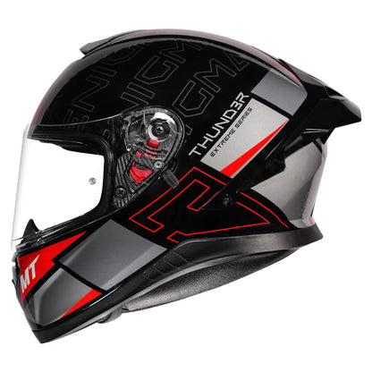 MT THUNDER3 PRO ENIGMA HELMET - Gloss Red