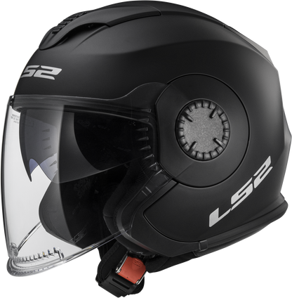 LS2 OF570 VERSO SOLID HELMET - MATT BLACK