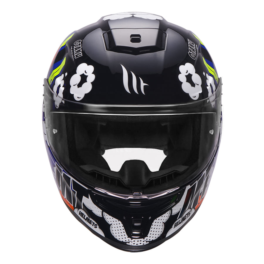 MT HUMMER OTAKU HELMET - Glossy Black
