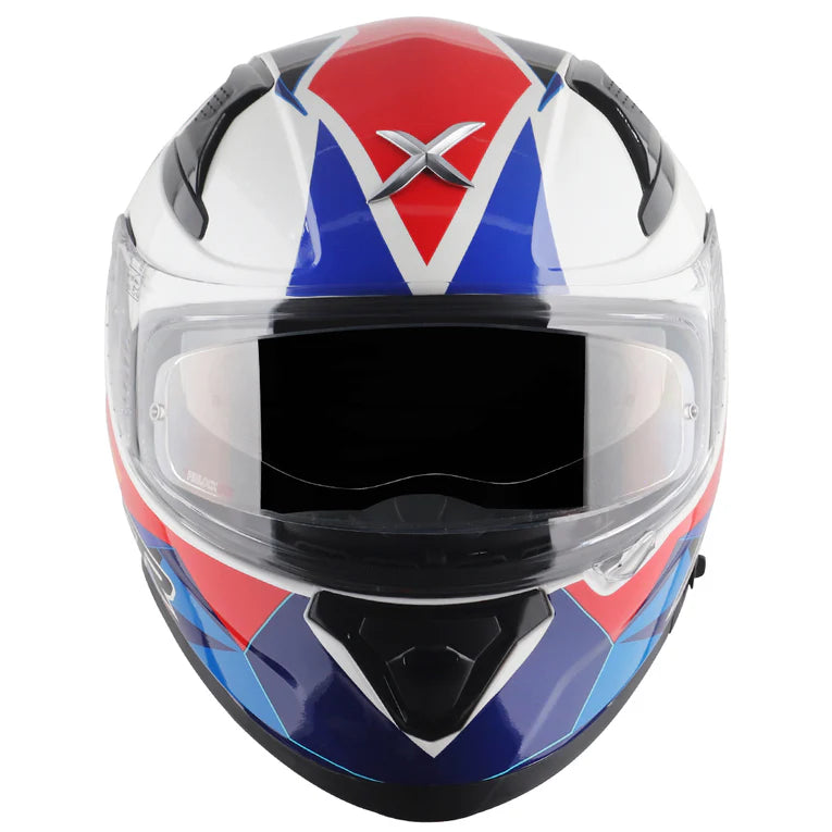 Axor Apex Prism Helmet - WHITE BLUE