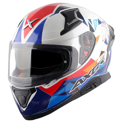 Axor Apex Prism Helmet - WHITE BLUE