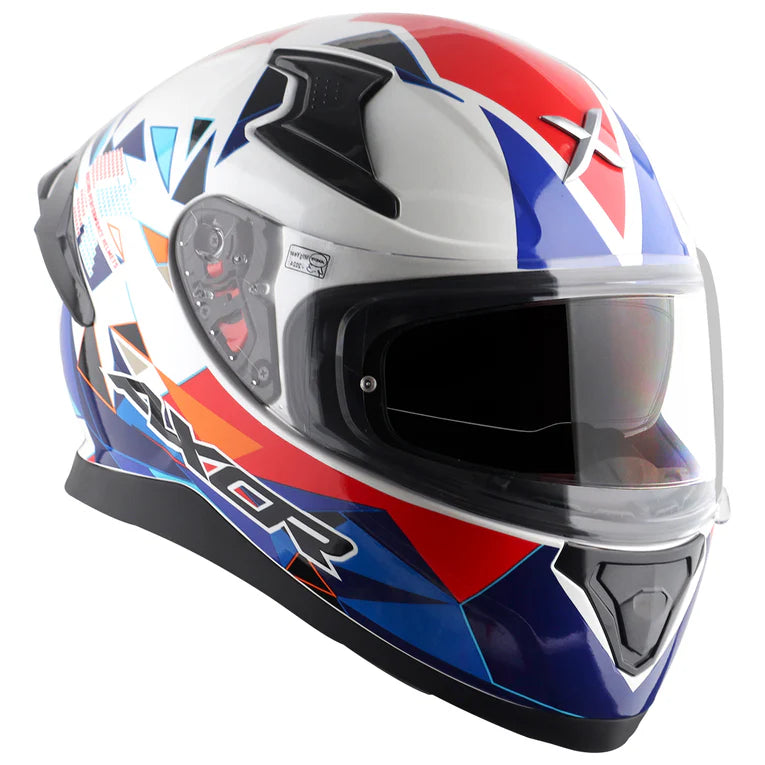 Axor Apex Prism Helmet - WHITE BLUE