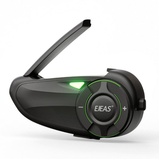 Motorcycle Helmet Bluetooth Intercom Ejeas Q8 - 2 to 6 Riders Group Talk Simultaneously