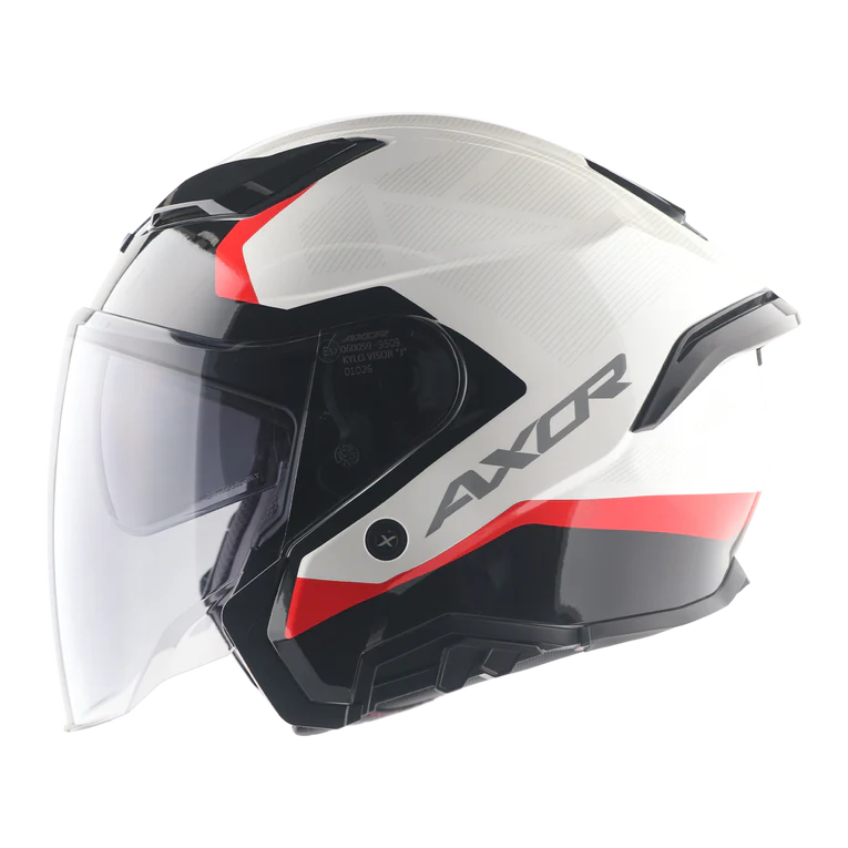 Axor Kylo Ray Helmet - White Red
