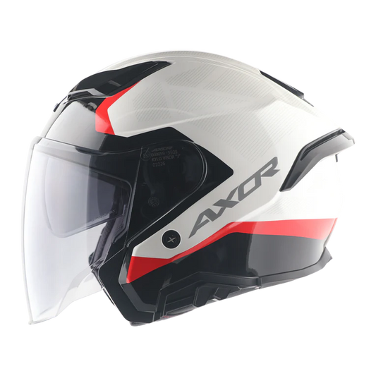 Axor Kylo Ray Helmet - White Red
