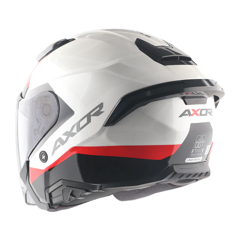 Axor Kylo Ray Helmet - White Red
