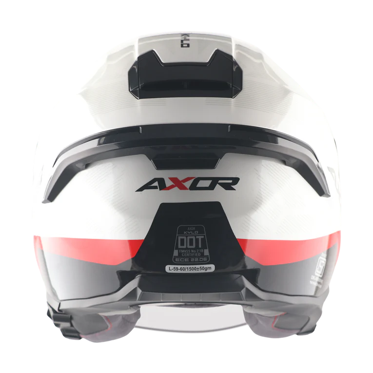 Axor Kylo Ray Helmet - White Red