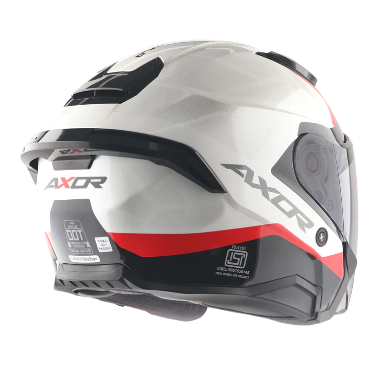 Axor Kylo Ray Helmet - White Red