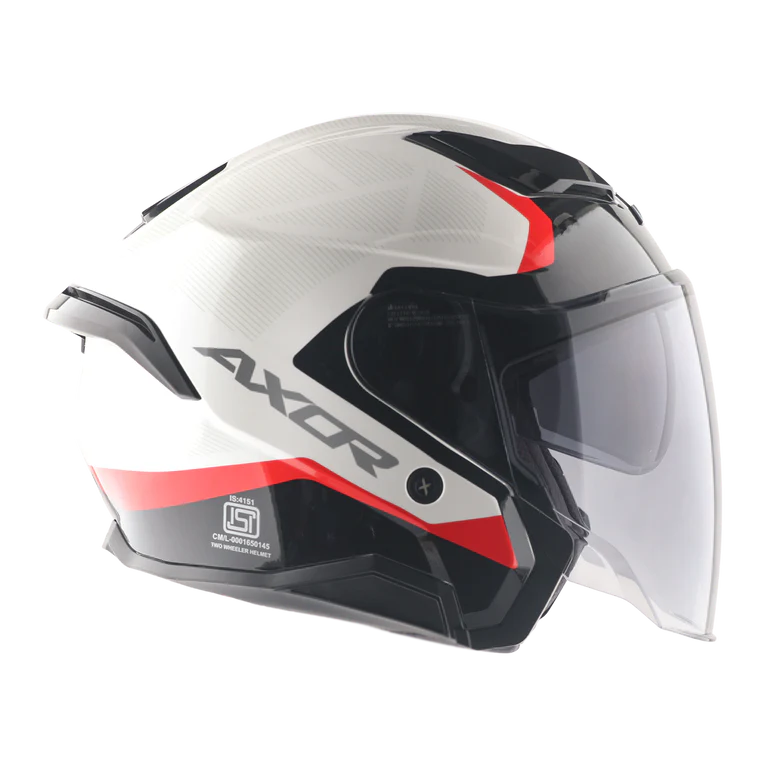 Axor Kylo Ray Helmet - White Red