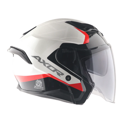 Axor Kylo Ray Helmet - White Red