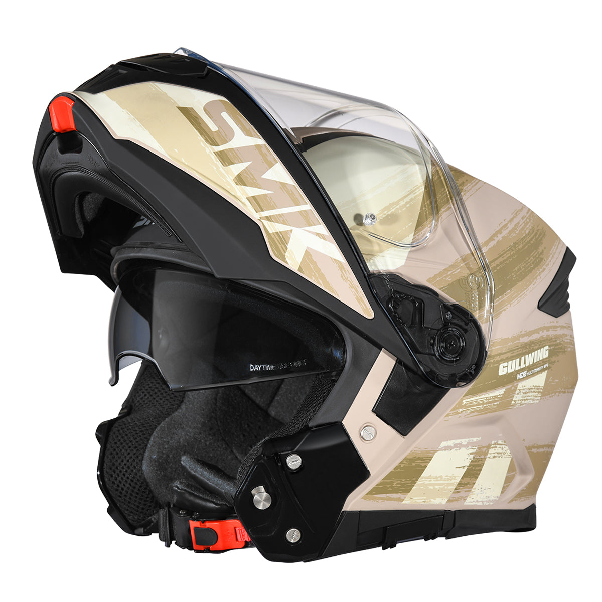 SMK GULLWING TOURLEADER HELMETS - GL747 YELLOW ORANGE