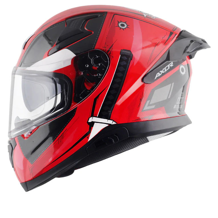 AXOR Apex Marvel Deadpool Helmet - RED BLACK
