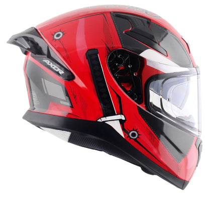 AXOR Apex Marvel Deadpool Helmet - RED BLACK