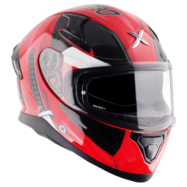 AXOR Apex Marvel Deadpool Helmet - RED BLACK