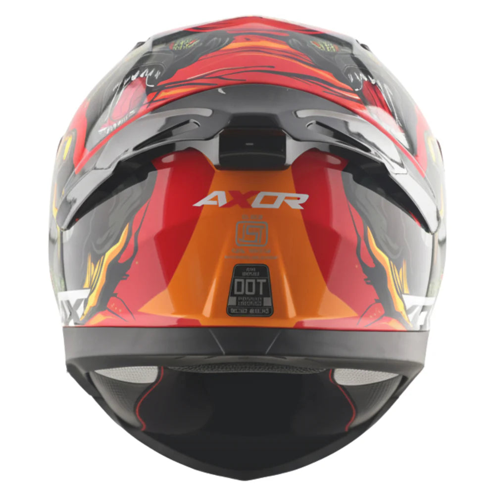 Axor Apex Ascetic Helmet - RED GREY