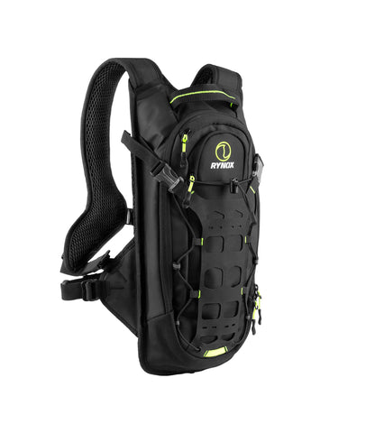 RYNOX Navigator Hydration Backpack - Black HiViz Green