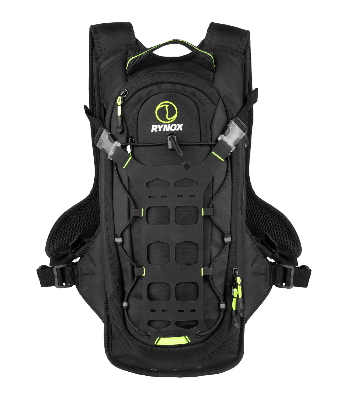 RYNOX Navigator Hydration Backpack - Black HiViz Green