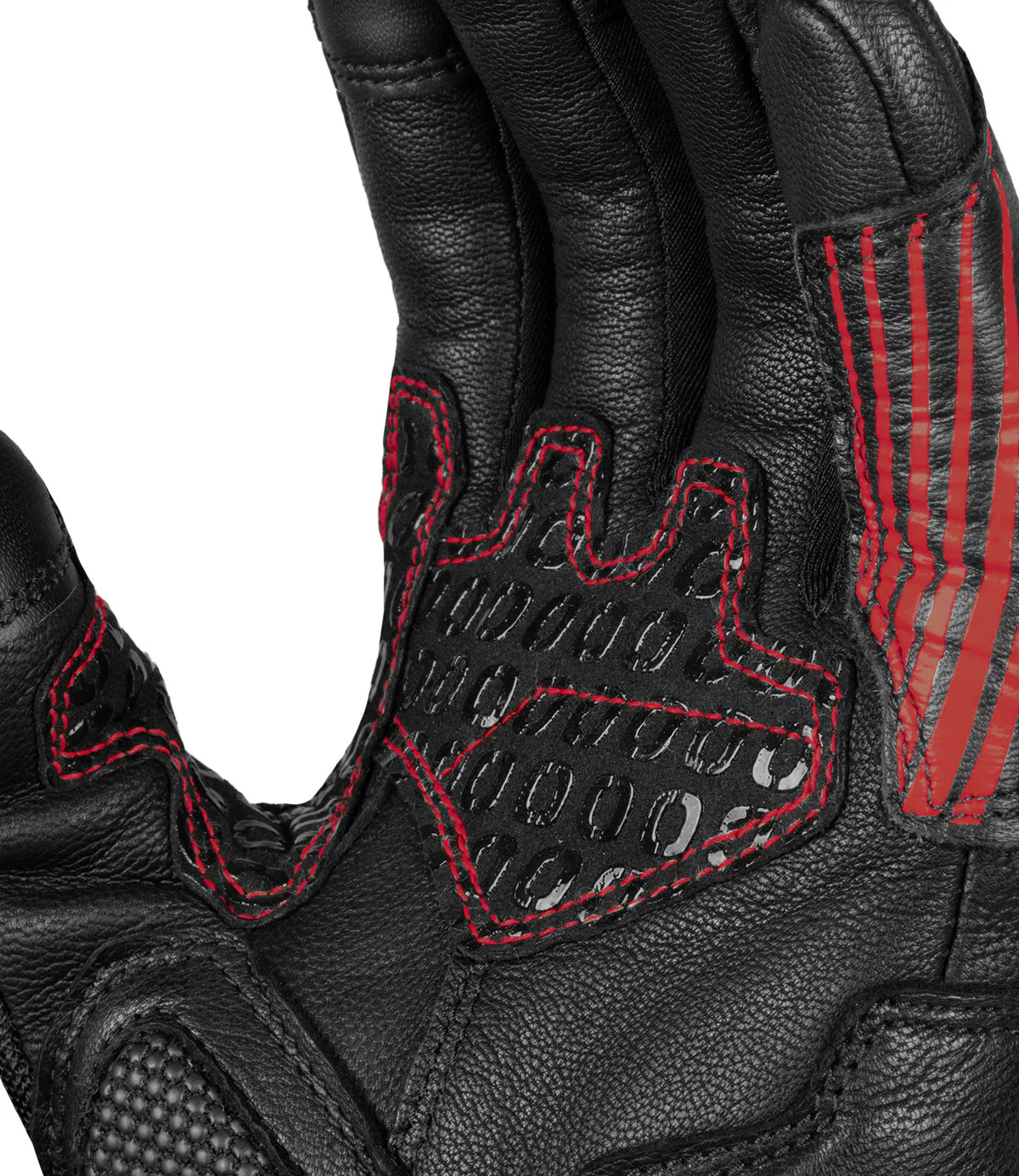 RYNOX Tornado Pro 4 Gloves - Black Red (CARBON EDITION)