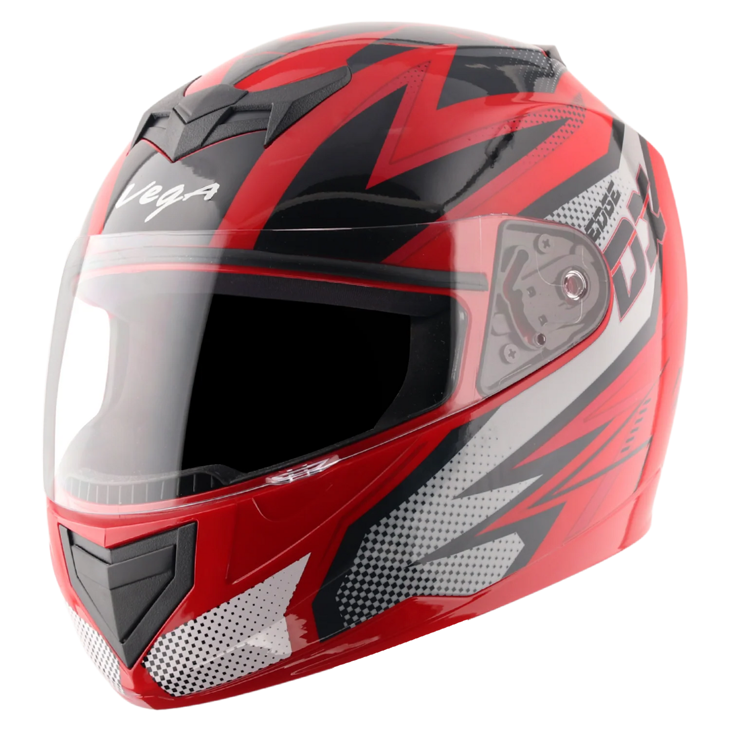 Vega Edge DX Grain Helmet - Red Anthracite