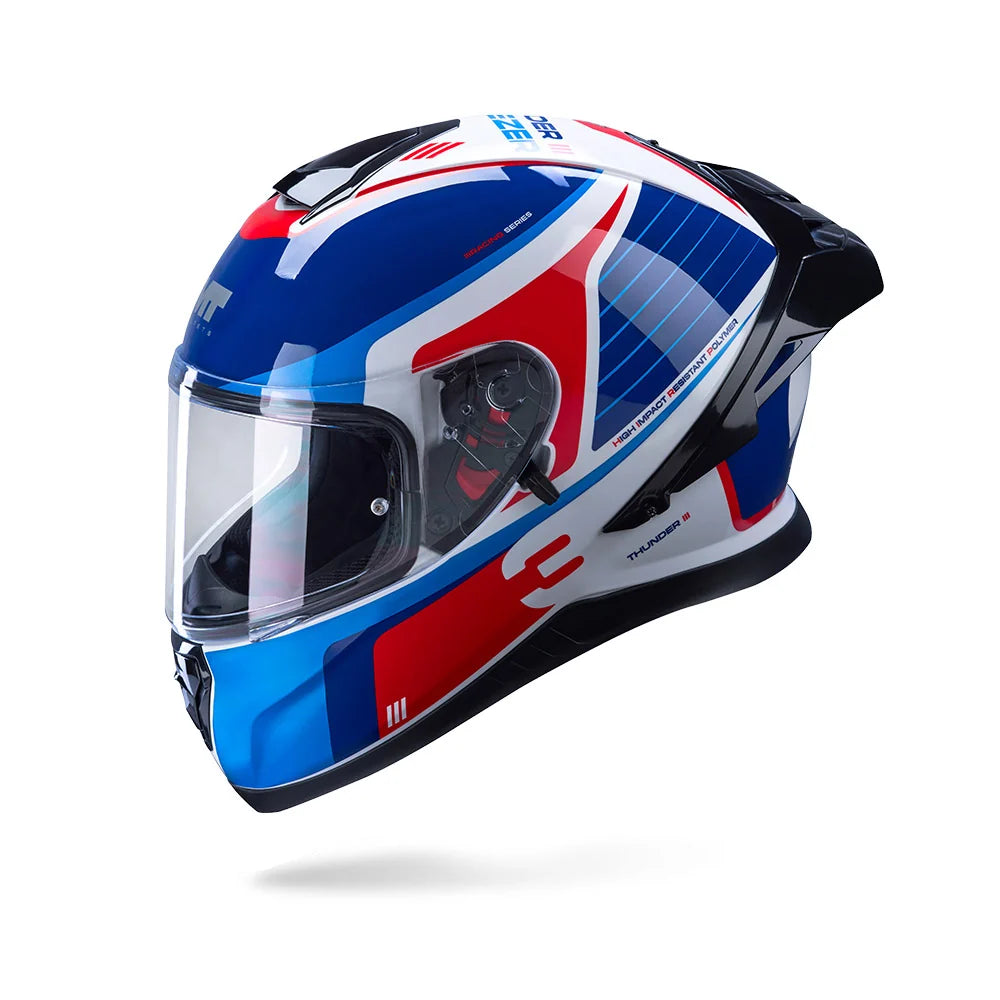 MT Thunder 3 SV Spoiler Helmet - Breezer A17 Gloss
