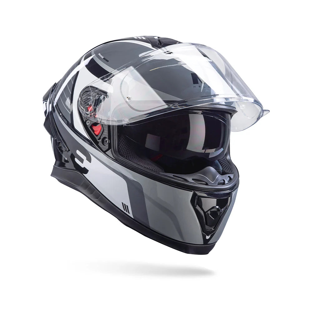 MT Thunder 3 SV Spoiler Helmet - Breezer B2 Gloss