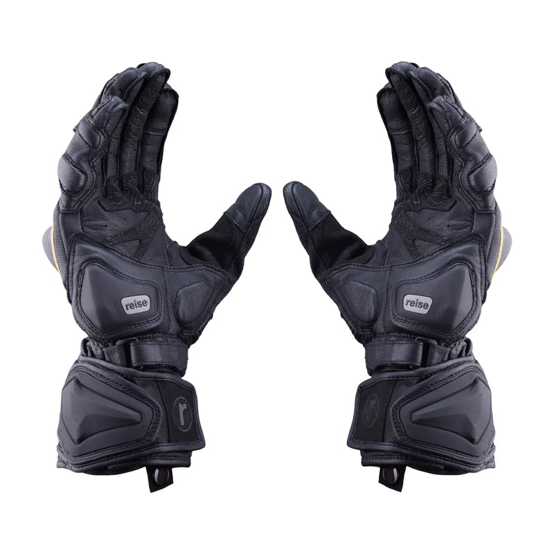 Reise Rhodes Full Gauntlet Touring Gloves - Yellow