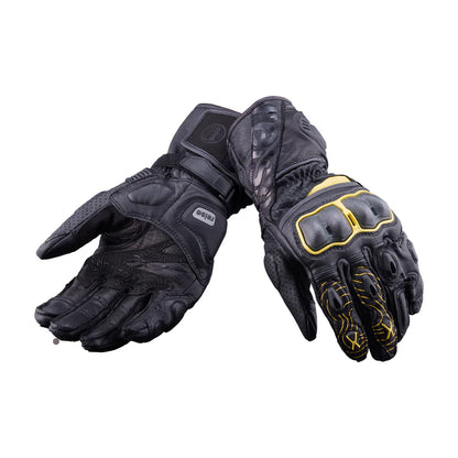 Reise Rhodes Full Gauntlet Touring Gloves - Yellow