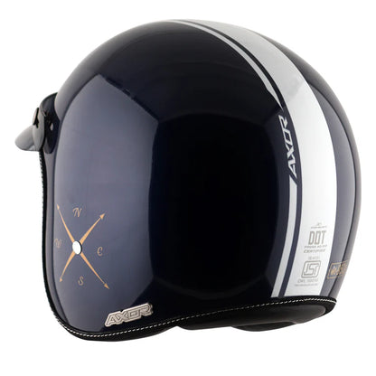 Axor Retro Jet Euro Globe Helmet - Royal Blue
