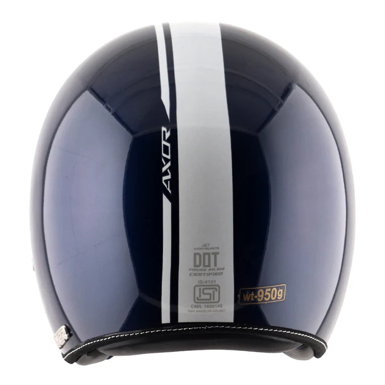 Axor Retro Jet Euro Globe Helmet - Royal Blue