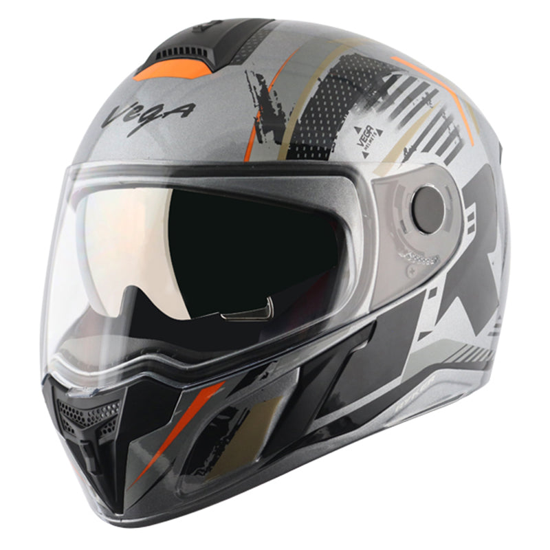 Vega Ryker DV Attic Helmet - Grey black