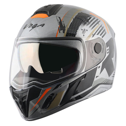 Vega Ryker DV Attic Helmet - Grey black