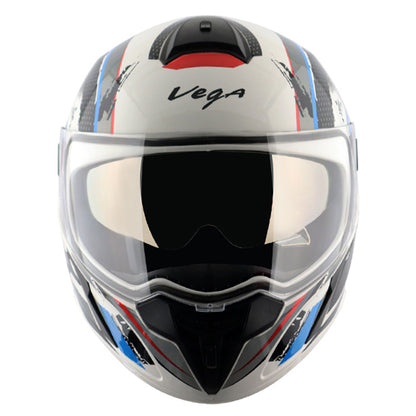 Vega Ryker DV Attic Helmet - White blue