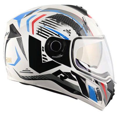 Vega Ryker DV Attic Helmet - White blue