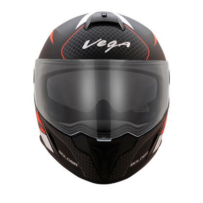 Vega Ryker DV Bolder Helmet - Dull Black Orange