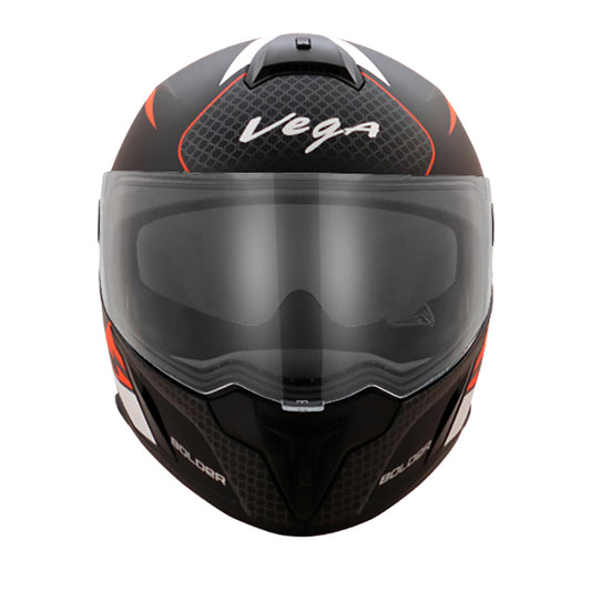 Vega Ryker DV Bolder Helmet - Dull Black Orange