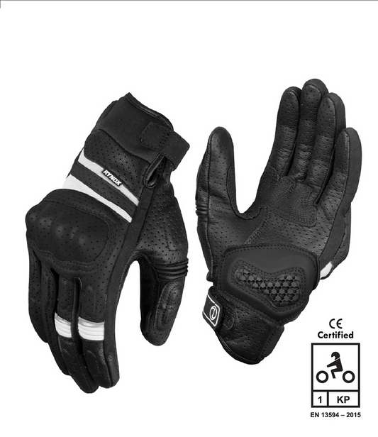 RYNOX AIR GT SP GLOVES - Black White