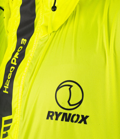 RYNOX H2GO PRO 3 RAIN JACKET - Hi-Viz Green